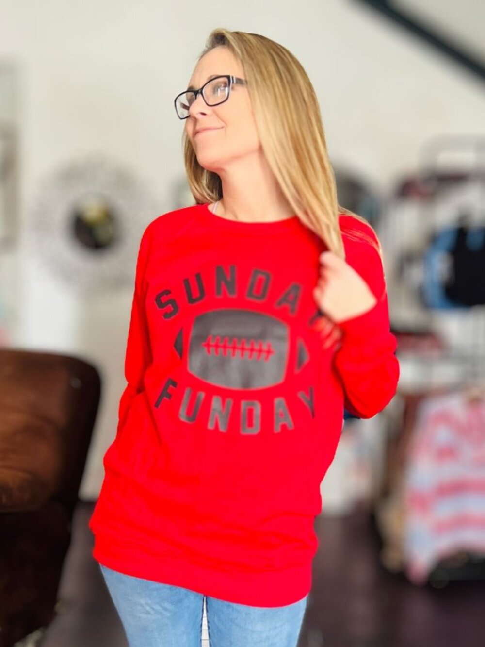 Sunday Funday Crewneck Sweatshirt